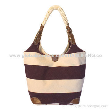 Handmade Genuine Leather Women's Handbag in Blue